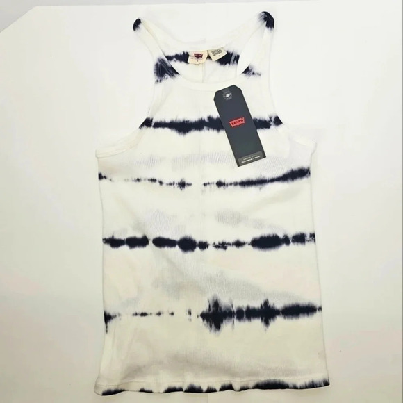 LEVIS HIGH NECK TANK CAVIAR TIE DYE NWT - Picture 7 of 7